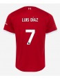 Liverpool Luis Diaz #7 Heimtrikot 2023-24 Kurzarm